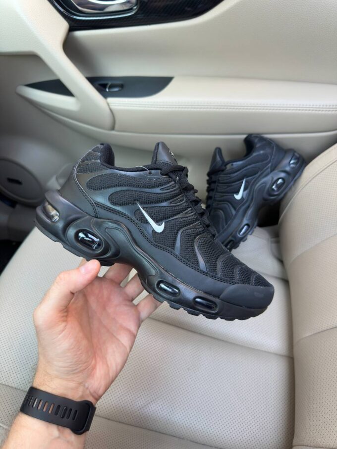 Nike Air Max TN Plus Full Black White Logo