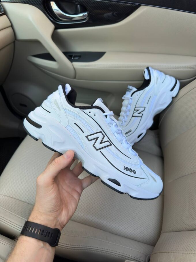 New Balance 1000 White Black