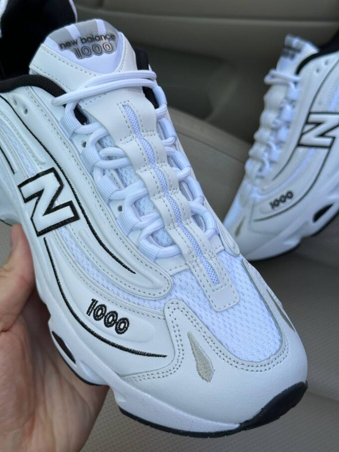 New Balance 1000 White Black - Зображення 4