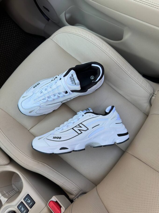New Balance 1000 White Black - Зображення 7