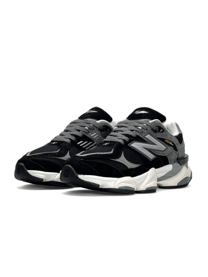 New Balance 9060 Black Grey White Cordura - Зображення 4