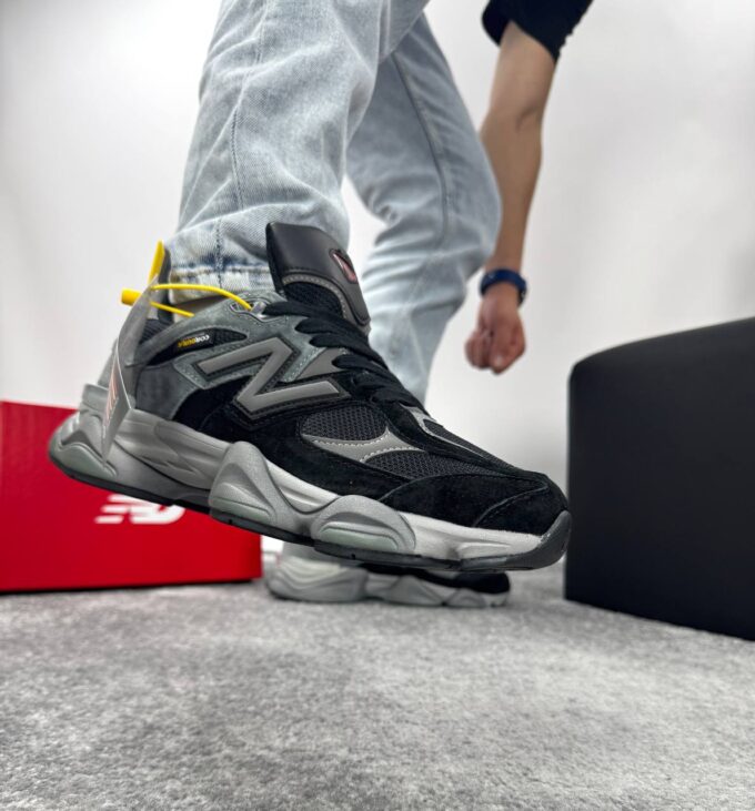 New Balance 9060 Black Grey Cordura - Зображення 4