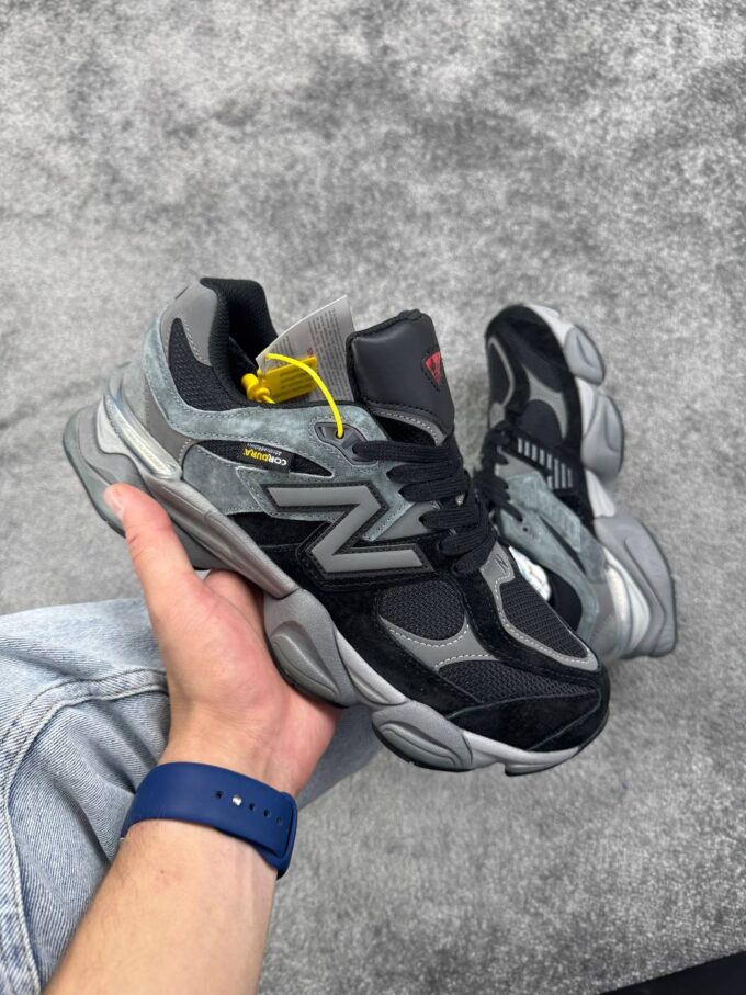 New Balance 9060 Black Grey Cordura - Зображення 3