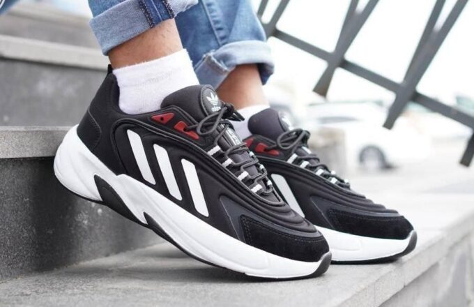 Adidas Ozelia Black White