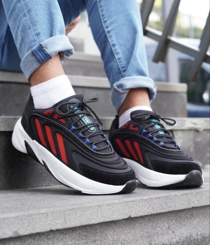 Adidas Ozelia Black Red White