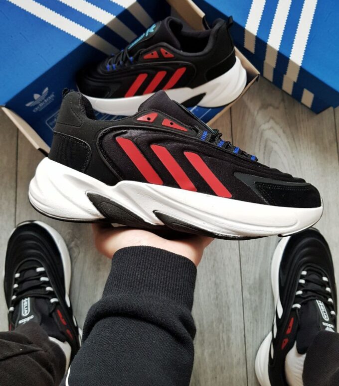 Adidas Ozelia Black Red White - Зображення 3