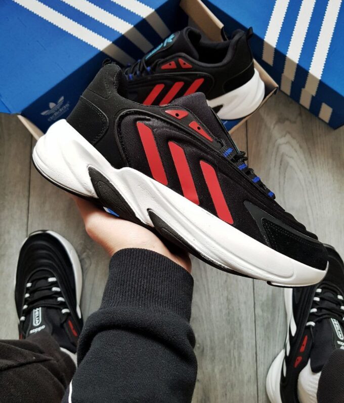 Adidas Ozelia Black Red White - Зображення 2