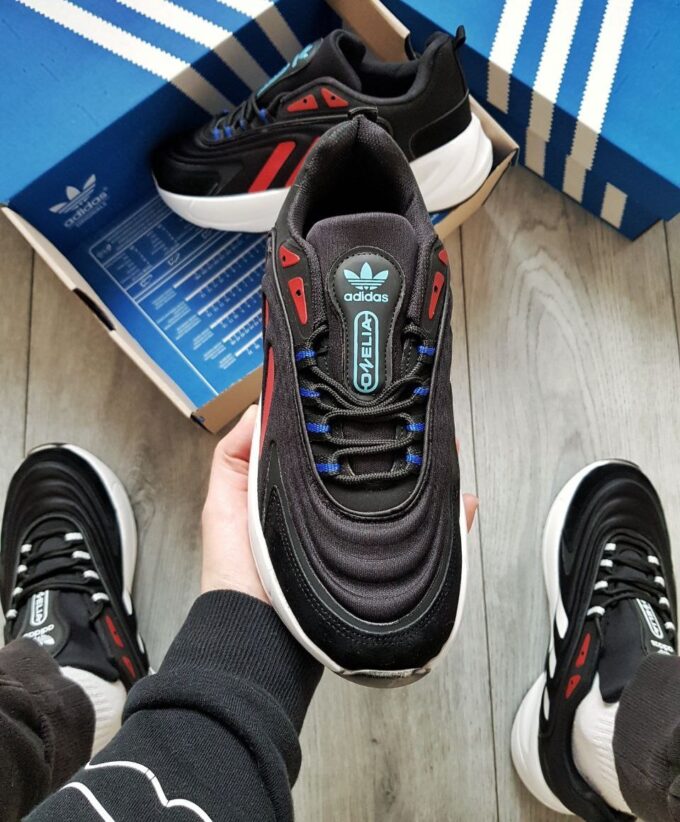 Adidas Ozelia Black Red White - Зображення 5