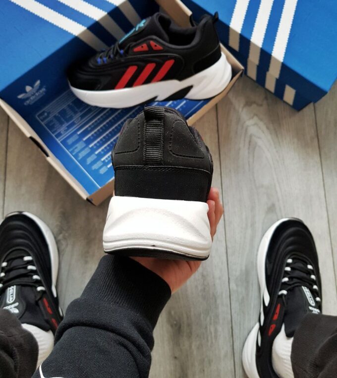 Adidas Ozelia Black Red White - Зображення 7