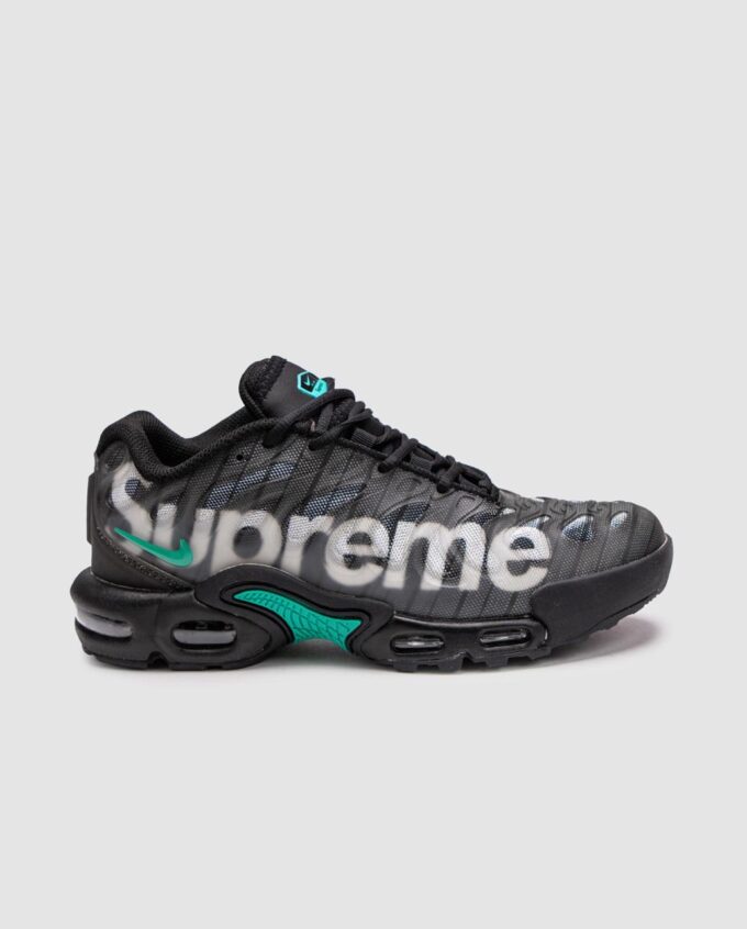 Nike Air Max TN x Supreme Black Galactic Jade