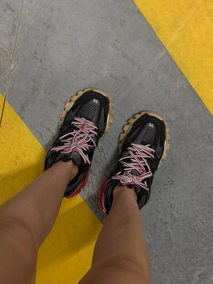 Balenciaga Track 3.0 Black/Red - Зображення 3