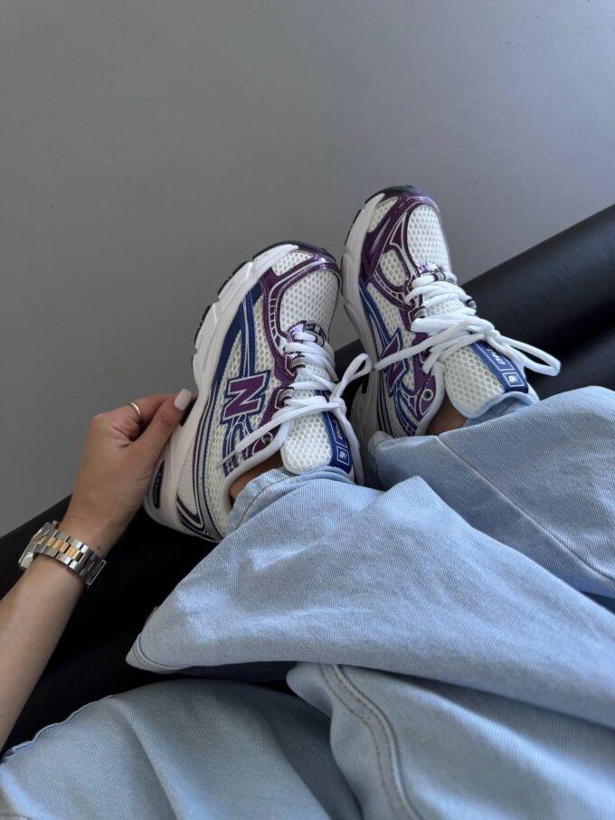 New Balance 740 White / Purple Metallic - Зображення 3