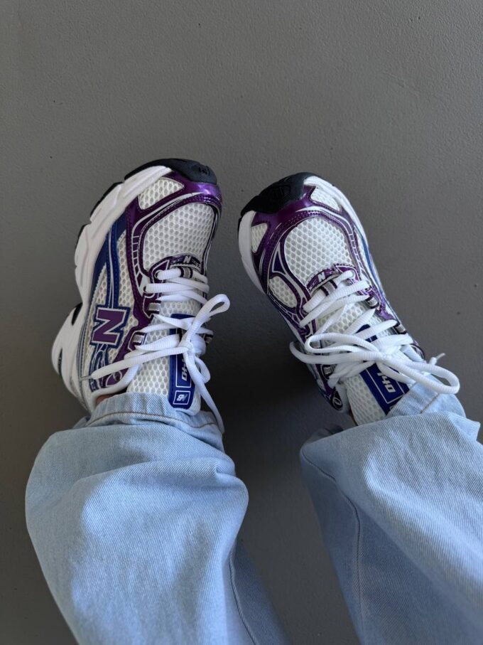 New Balance 740 White / Purple Metallic - Зображення 5