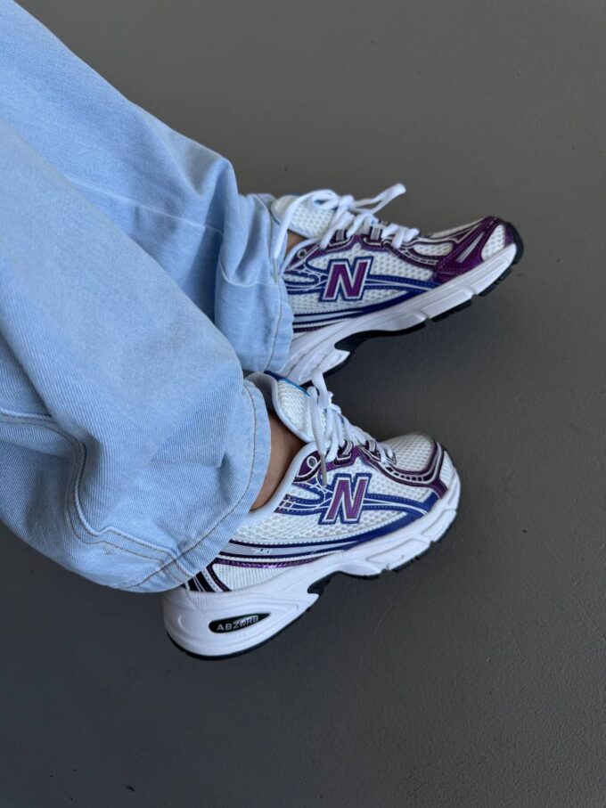 New Balance 740 White / Purple Metallic - Зображення 2