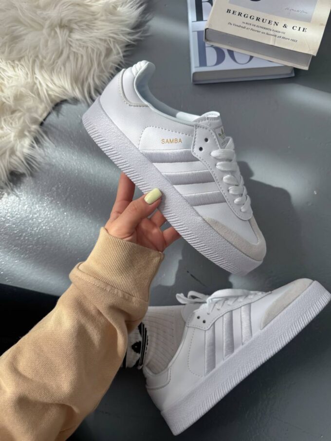 Adidas Samba Platform Full White