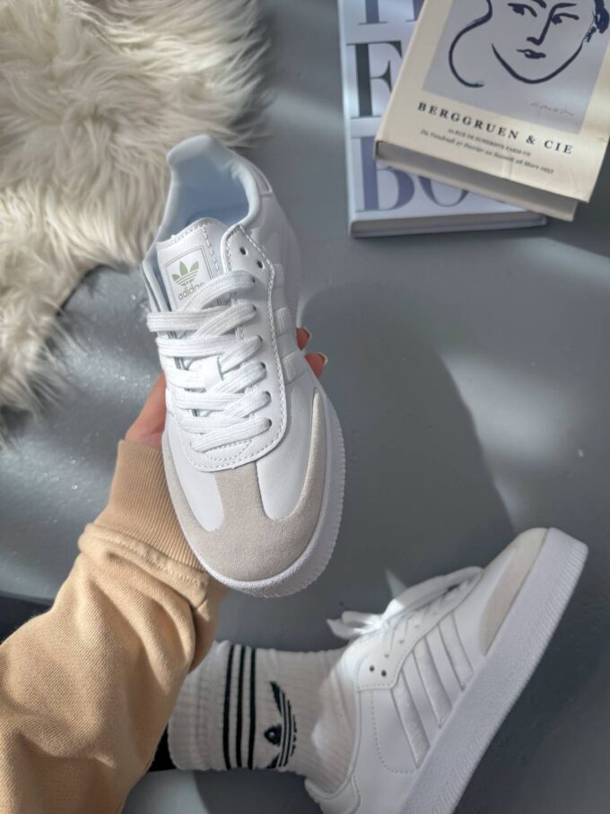 Adidas Samba Platform Full White - Зображення 3