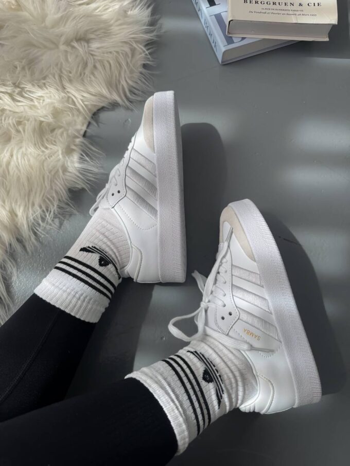 Adidas Samba Platform Full White - Зображення 7