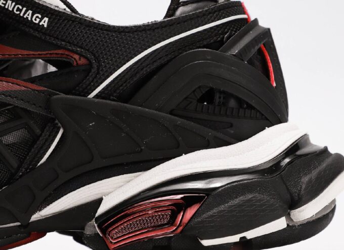 Balenciaga Track 2 Trainer Black Red - Зображення 8