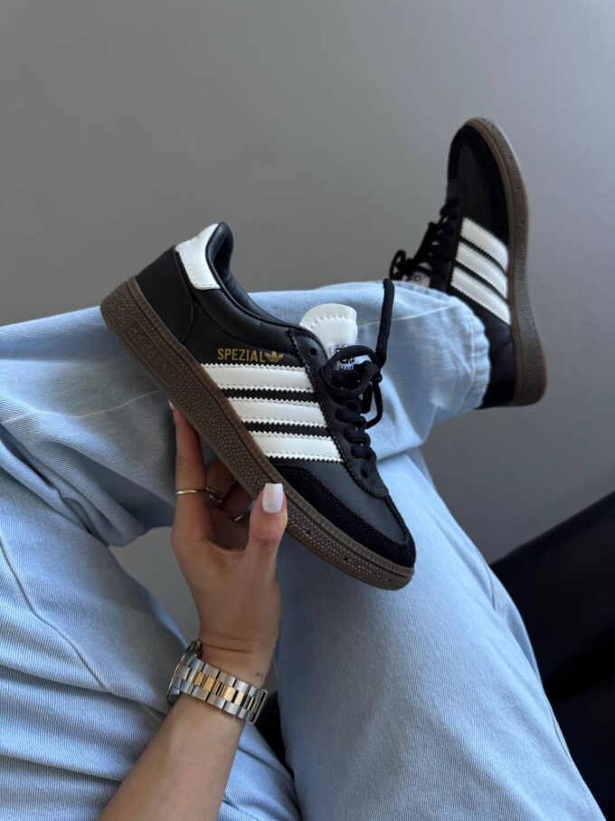 Adidas Spezial White/Black Leather