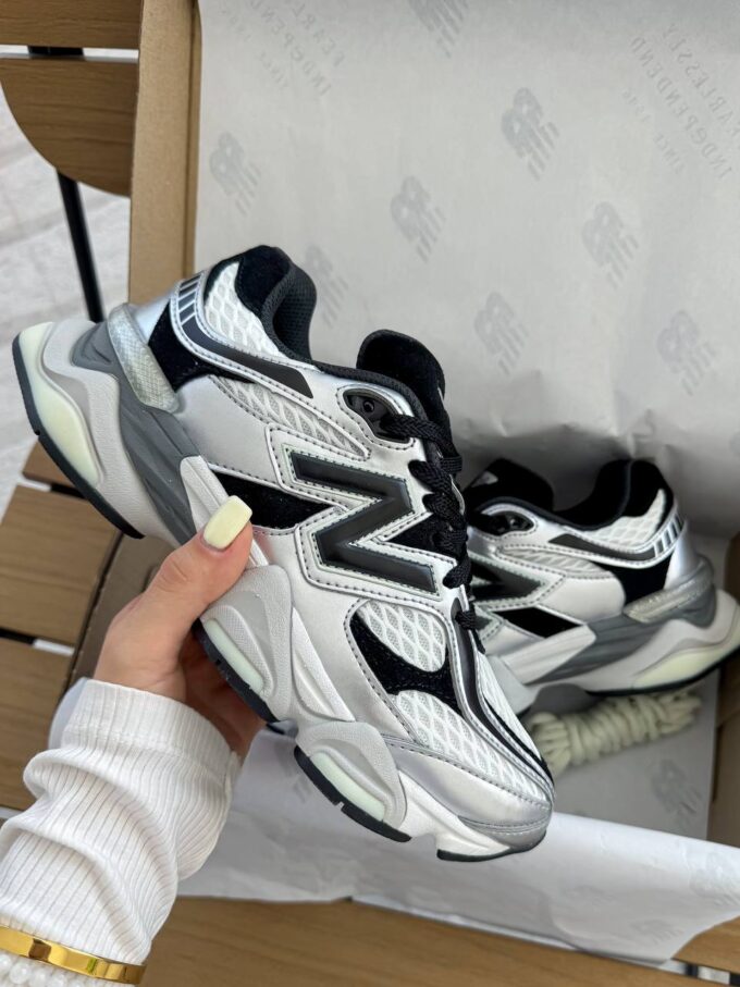New Balance 9060 Black/Silver - Зображення 2