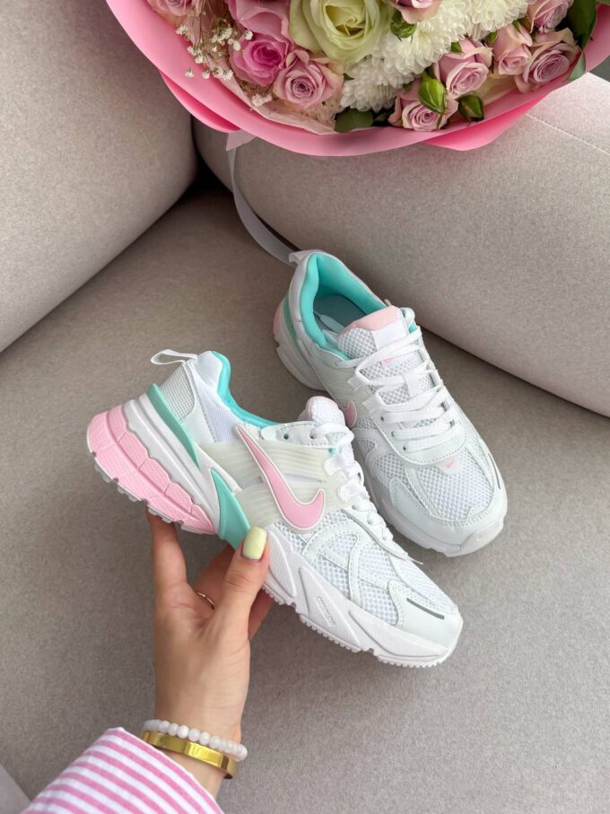 Nike V2K Runtekk White/Pink - Зображення 4