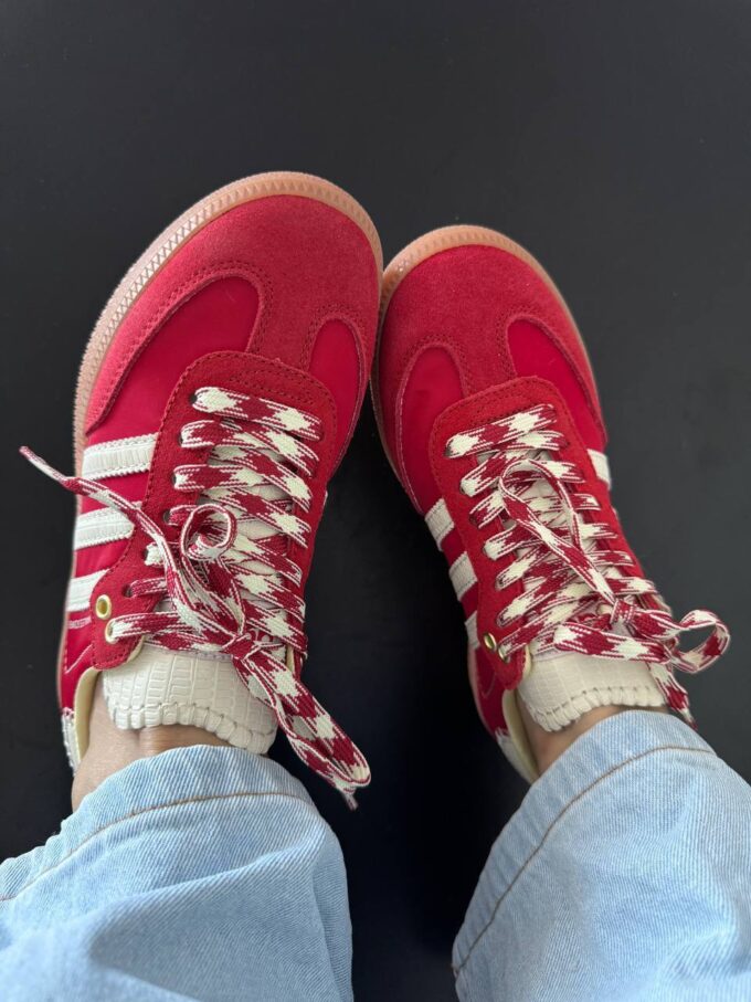 Adidas Samba x Wales Bonner Red - Зображення 4