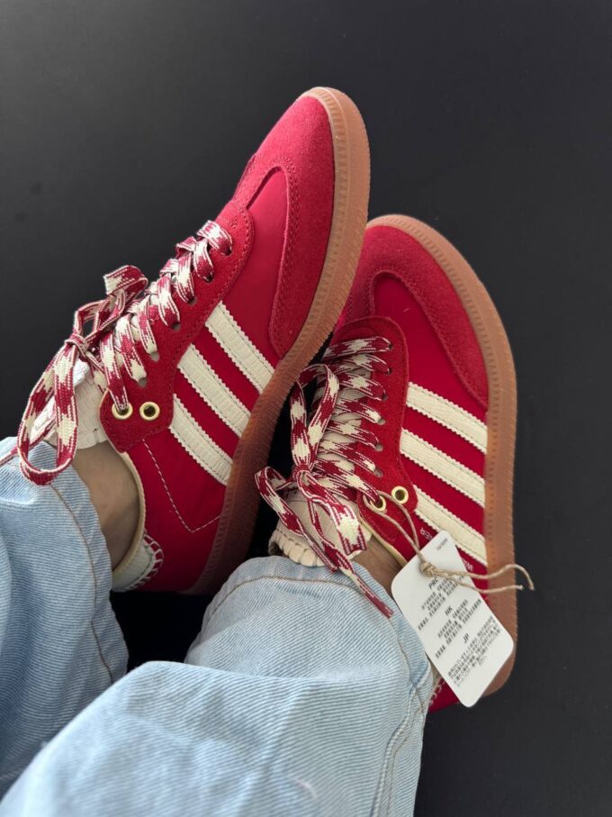 Adidas Samba x Wales Bonner Red - Зображення 2