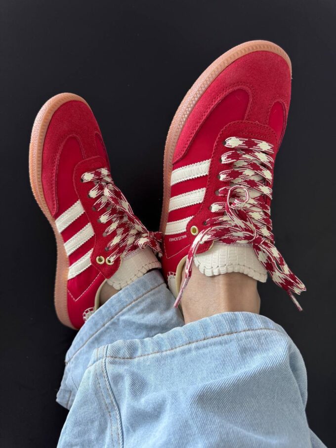 Adidas Samba x Wales Bonner Red - Зображення 3