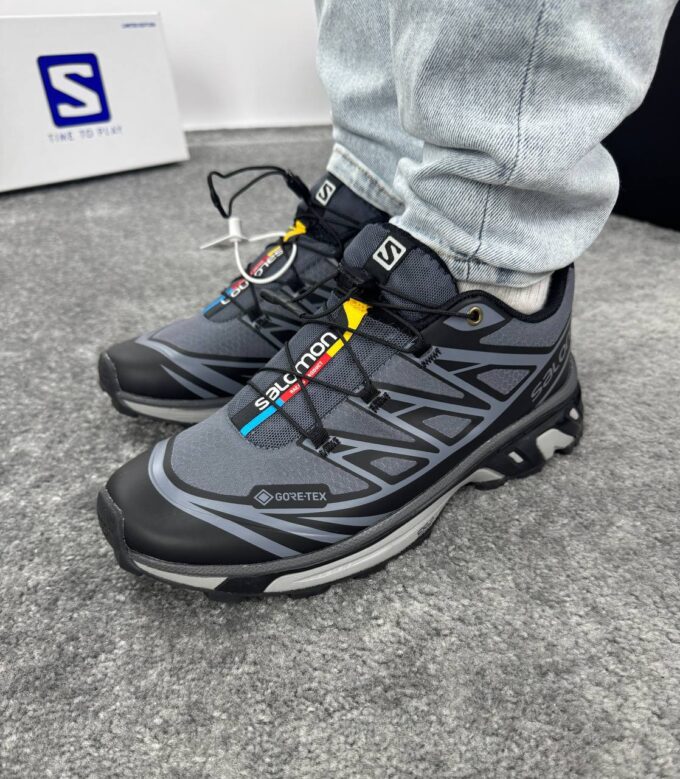 Salomon XT-6 Dark Silver Gore Tex - Зображення 2