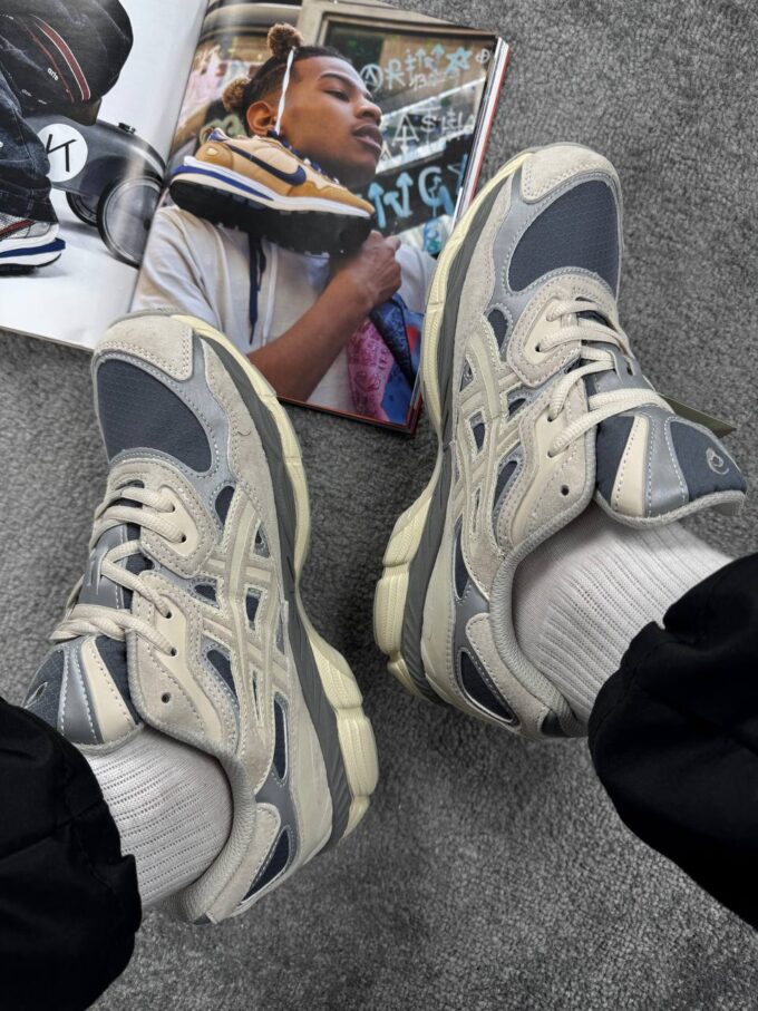 Asics Gel-NYC Beige Grey Gore-Tex - Зображення 6