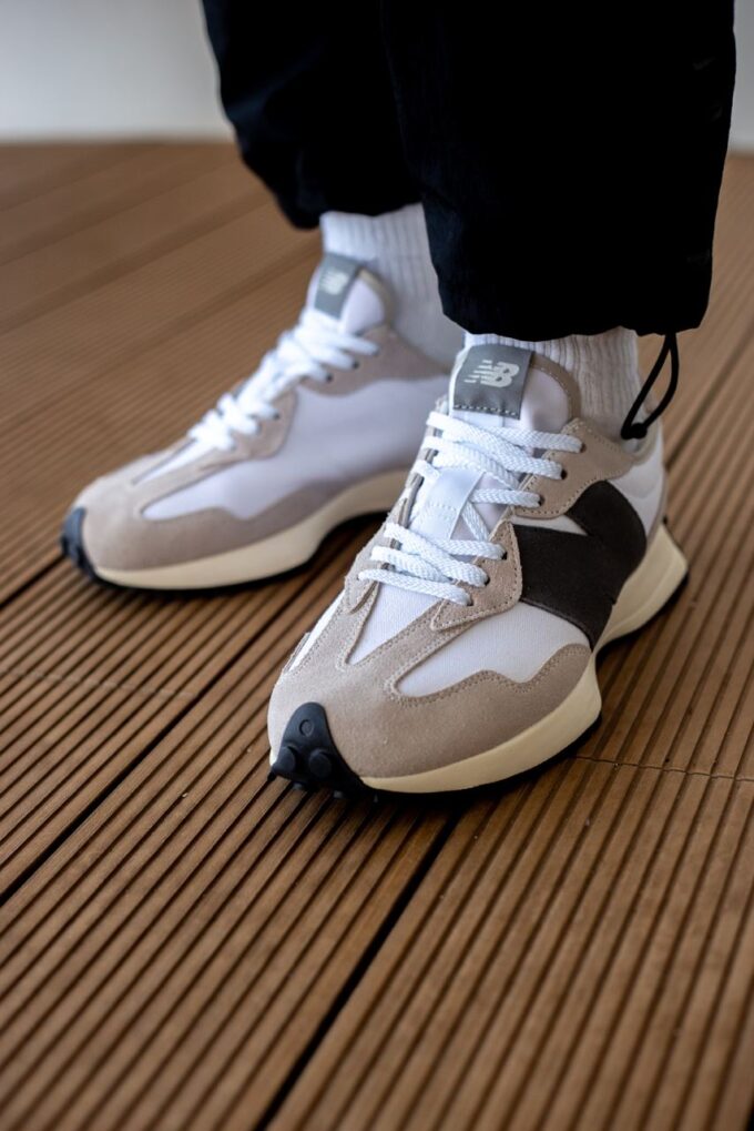 New Balance 327 White/Black/Grey - Зображення 4