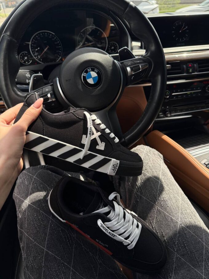 Off White Black Low Vulcanized