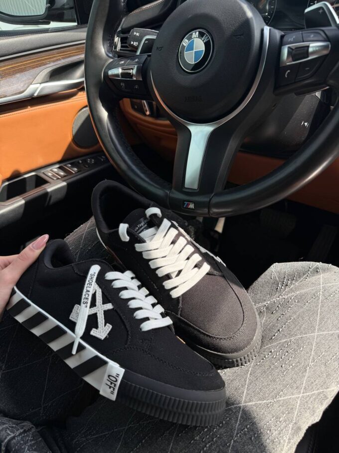 Off White Black Low Vulcanized - Зображення 3