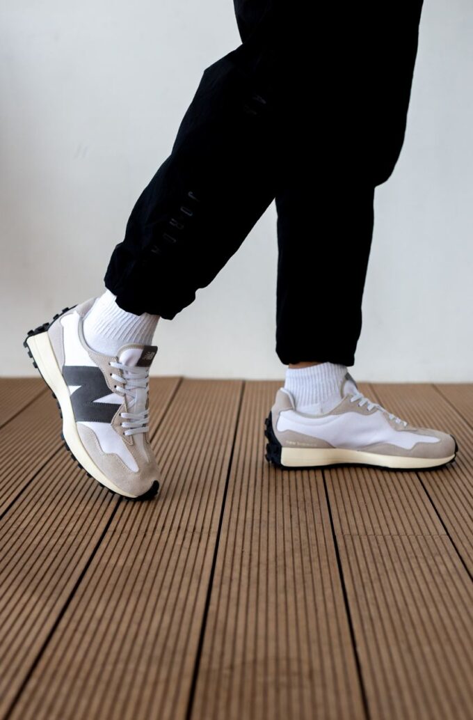 New Balance 327 White/Black/Grey - Зображення 3
