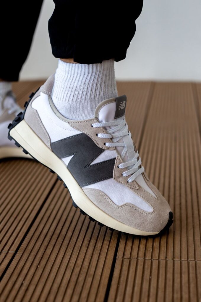 New Balance 327 White/Black/Grey - Зображення 7