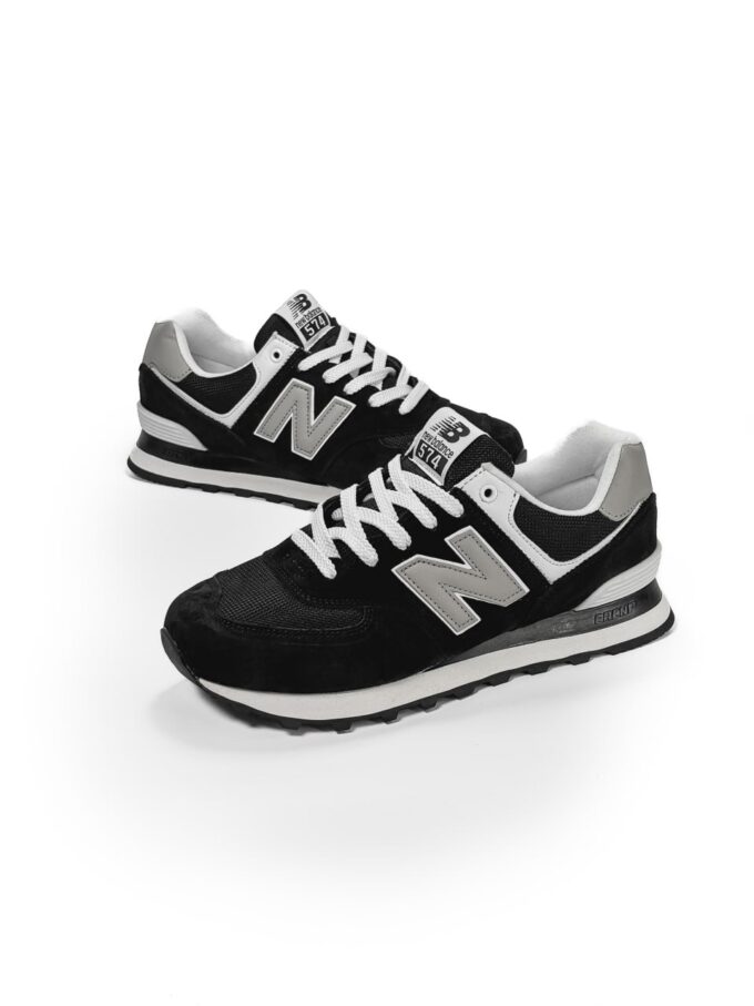 New Balance 574 Black/White - Зображення 3
