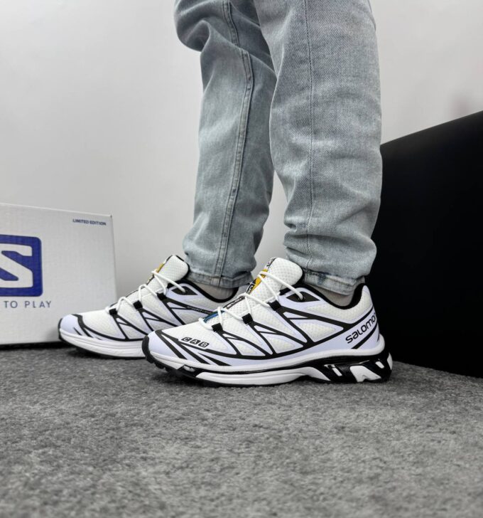 Salomon XT-6 White Black