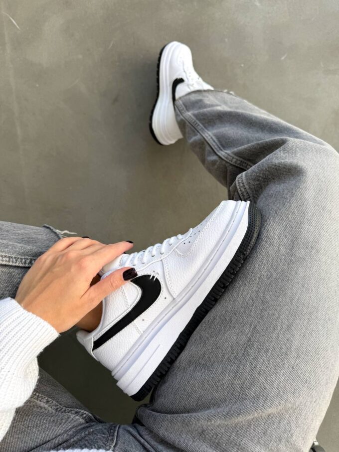 Nike Air Force 1 White/Black - Зображення 7