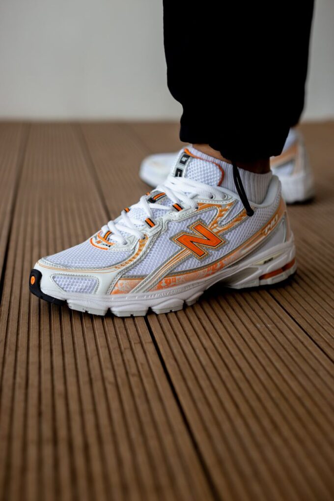 New Balance 740 White/Orange - Зображення 3