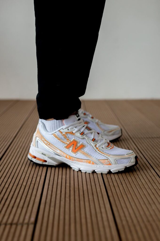 New Balance 740 White/Orange - Зображення 2