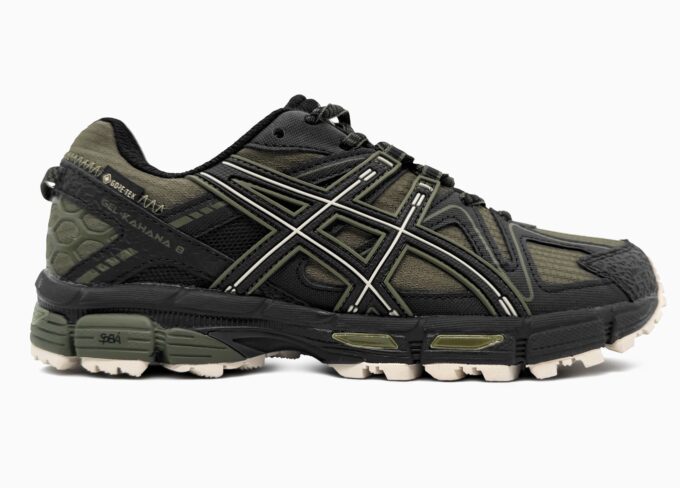 Asics Gel-Kahana 8 Khaki Gore-Tex