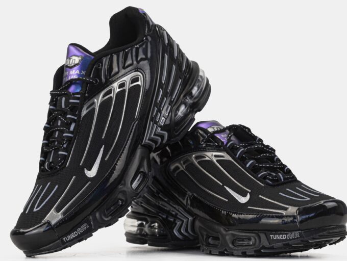 Nike Air Max Plus 3 Black Grey Blue - Зображення 4