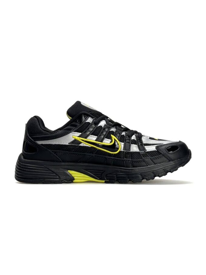 Nike P-6000 Black Silver Lime - Зображення 2