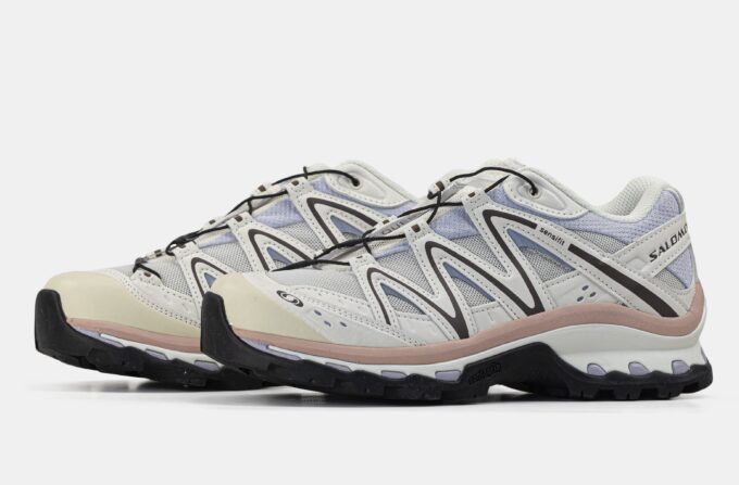 Salomon XT-Quest Beige Pink Blue Black - Зображення 4