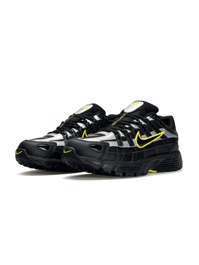 Nike P-6000 Black Silver Lime - Зображення 3
