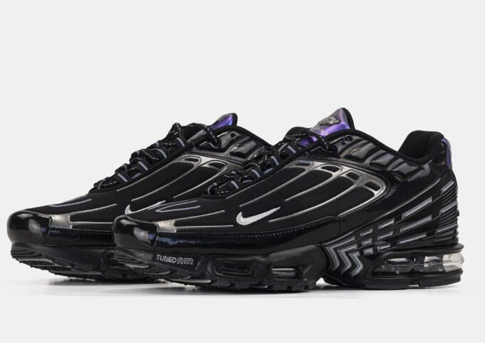 Nike Air Max Plus 3 Black Grey Blue - Зображення 3