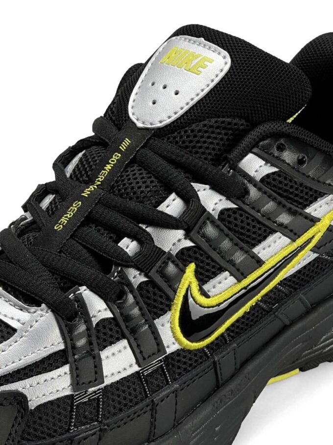 Nike P-6000 Black Silver Lime - Зображення 7