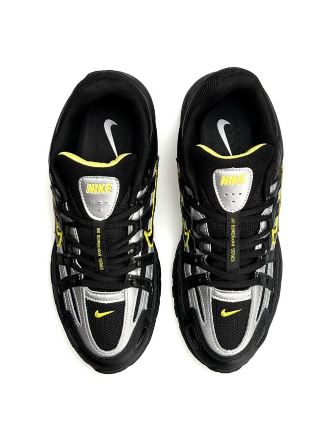 Nike P-6000 Black Silver Lime - Зображення 4