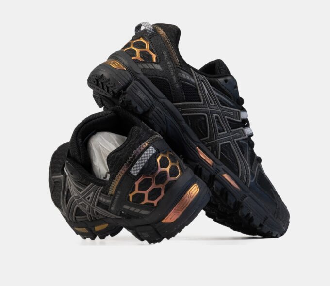 Asics Gel-Kahana 8 Black Gold Pink - Зображення 4