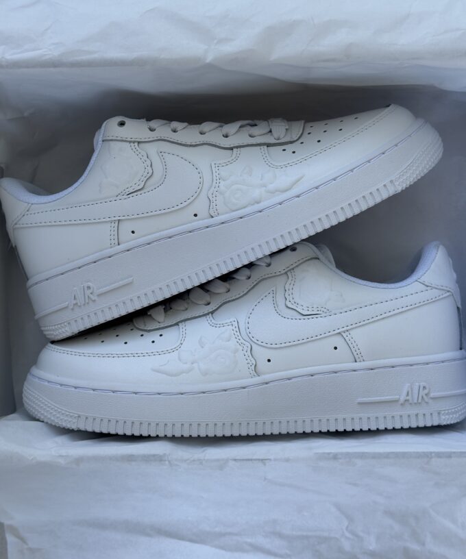Nike Air Force 1 White Roses - Зображення 4